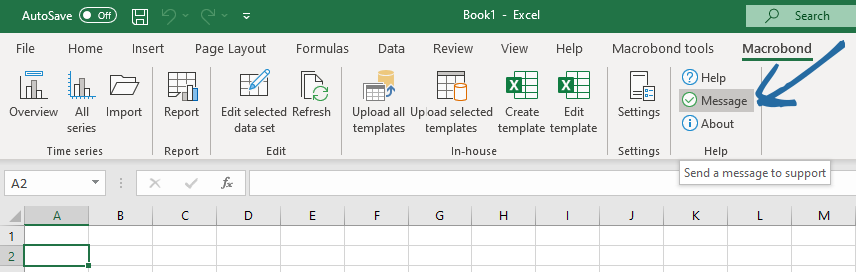 Support Macrobond Help