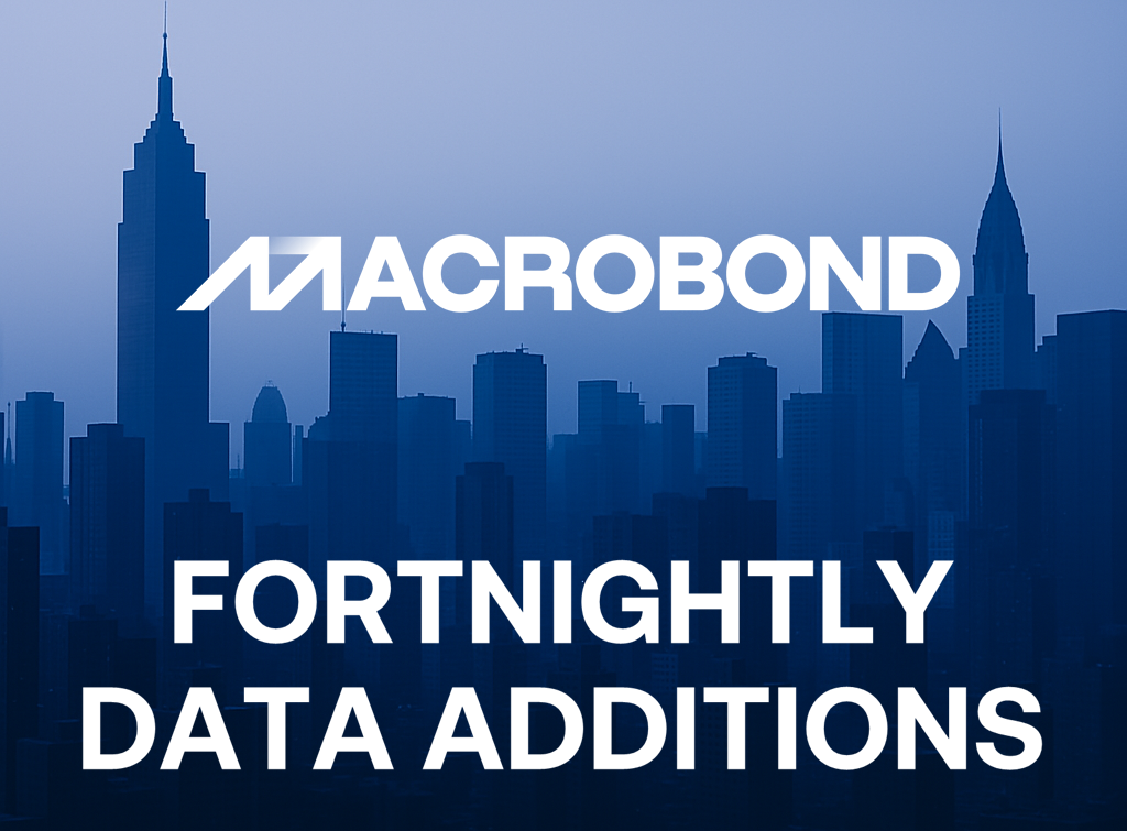Fortnightly Data Additions